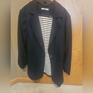 Hawthorn navy blazer, L